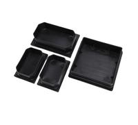 Headerbs Tappi per Fori per Tubi del Telaio da 4 Pezzi, Coperture in Plastica ABS per Veicoli Dal 2017 Al 2019, Proteggono da Sporco e Fango, Facile Installazione per gli Appassionati del Fai da Te