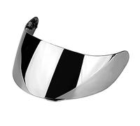 Headerbs Visiera per Lente per Casco, Protezione Antivento per Motocicletta Visiera per Lente per Casco per Casco Integrale Adatta per AGV K1 K3 SV K5 K5-S(d'Argento)