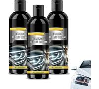 Headlight Repair Cream, 2025 NewCar Headlight Refurbish Agent, 100g Car Headlights Cleaner & Restorer Kit, for Brighter, Clearer Headlights, Suitable for all Vehicles