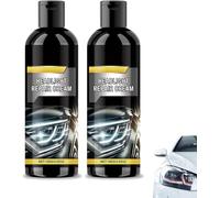 Headlight Repair Cream, 2025 NewCar Headlight Refurbish Agent, 100g Car Headlights Cleaner & Restorer Kit, for Brighter, Clearer Headlights, Suitable for all Vehicles