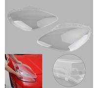 Headlight Replacement Lens Driver Passenger L+R PAIR Fits For Corvet C6 05-13 T0
