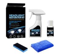 Headlight Restoration Kit, Prevents Yellowing Lens Refurbishment Spray, Headlight Repair Spray | Clear Visibility Solution, Durable Automotive Care Product, Easy-Use Cleaning Formula For Cars Trucks