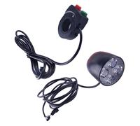 Headlight Switch LED Spot Light Horn For 24V-60V E-BIKE Scooter Moped Acc