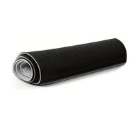 Headliner nero - rotolo di lamiera in tessuto con schiuma, fodera tetto veicolo universale | Progettazione di superficie opaca liscia, tema restauro automobilistico, materiale da taglio a