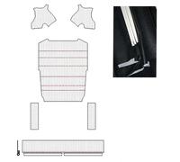 Headliner Traforato Compatibile Vw Volkswagen Maggiolino Bug Vinile 1972 - 19...