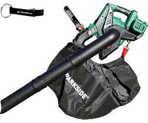 HEADNMORE® Bundle - Parkside® 40V Soffiatore per foglie a batteria PLSA 40-Li D3 (senza batteria) + portachiavi