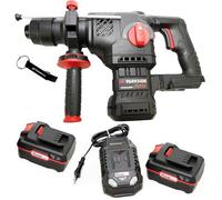 HEADNMORE® Bundle - PARKSIDE PERFORMANCE® 20V Martello combinato a batteria PKHAP 2058 A1 + HEADNMORE® Portachiavi (2x4Ah Batteria)