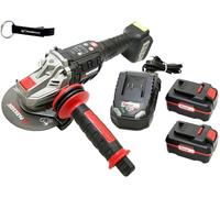 HEADNMORE® Bundle - PARKSIDE PERFORMANCE® 20V Smerigliatrice angolare a batteria AP 20 Li + HEADNMORE® Portachiavi (2x4Ah Batteria)