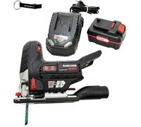 HEADNMORE® Bundle - Parkside PERFORMANCE® seghetto alternativo a batteria da 20 V PSSPA 20 + portachiavi HEADNMORE® (batteria da 1 x 4 Ah)