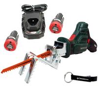 HEADNMORE® Bundle Parkside® - Sega da potatura a batteria 12 V PAAS 12 + portachiavi HEADNMORE® (batteria 2 x 2 Ah batteria)