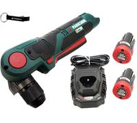 HEADNMORE® Bundle Parkside® - Trapano avvitatore angolare a batteria 12 V PWBSA 12 + portachiavi HEADNMORE® (batteria 2 x 2 Ah batteria)