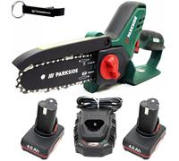 HEADNMORE® Bundle - Parkside® - Troncarami a batteria da 12 V PGHSA 12 + portachiavi HEADNMORE® (batteria da 2 x 4 Ah)