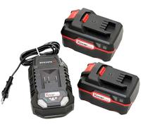HEADNMORE® Parkside® Bundle - 2 batterie da 20 V 4 Ah + 1 caricatore da 4,5 A 20 V Pap 20 B3 + portachiavi HEADNMORE®
