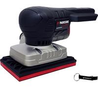 HEADNMORE® Parkside Performance® - Levigatrice orbitale a batteria da 20 V PAMSP 20 (senza batteria) + portachiavi