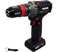 HEADNMORE® Parkside PERFORMANCE® - Trapano avvitatore a batteria 12 V PPBSSA 12 con batteria da 5 Ah / caricatore da 6 A + portachiavi