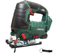 HEADNMORE® Parkside® - Sega a pendolo a batteria da 20 V, PSTDA 20-Li C3 (senza batteria) + portachiavi