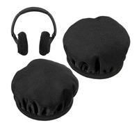 Headphone Ear Pads Covers, Easy Maintenance Headphones Replacement Earpads -Dirt Prevention Stretchable Washable Comfortable Reusable Earpads Sweater Cover Fit Most On Ear Headphones