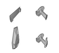 Headphone Hanger for Gaming Chairs - Universal Seatbelt Slot Mount