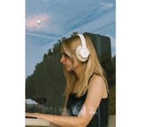 HEADPHONES ANC STUDIO - Cuffie Wireless Over-ear Con Cancellazione Del Rumore Bianco Panna