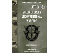 Headquarters Department ATP 3-18.1 Special Forces Unconventi (Copertina rigida)