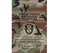 Headquarters Department of T TC 31-29 Special Forces Operational Tec (Tascabile)