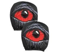 Headrest Cover 1 Pair - Funny Vehicle Front Seat, Soft Interior Decor Sedans, Trucks Pickups Scooters Auto Driving | Sedans Trucks Pickups Scooters Auto Driving Commuting Road Trip Camping Travel Bir