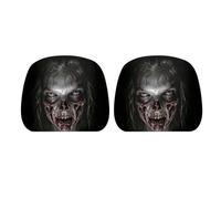 Headrest Covers For Car | Dustproof Funny Stretch Ghost Face Protectors