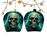 Headrest Covers For Cars, Halloween Headrest Covers, 2Pcs Car Protectors