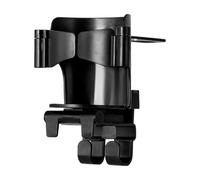 Headrest Cup Holder, Car Hook with Foldable Phone Holder, ABS Material, Versatile, Anti-Slip Organizer Storage for Back Seat, Commute Daily Drive Road Trip Shopping Long Distance, 5.51x4.33 inches