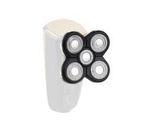Heads shaver - sostituzione di rasoio elettrico universale a 5 pale | Accessori per taglieri di barba lavabili Easy Installazione | Testa di rasoio elettrico - toelettatura per il viso e la testa per