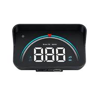 Heads Up Display for Cars, Windshield HUD with Overspeed Alarm, Real-Time Speed Display for SUV, RV, Sedan, Van, Minivan, Auto Vehicle Driving Safety