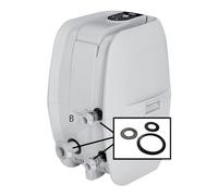 HeadSeal™ Guarnizioni in silicone A, B & C - Misura di precisione per pompe di riscaldamento a getto d'aria Square Lay Z Spa Salu-spa - Migliora la durata e le prestazioni per tutti i modelli Best-Way