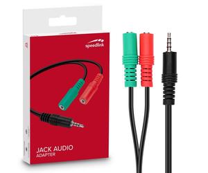 Headset-Adapter Y Splitter 3,5mm Jack PC Cuffie A Laptop Compressa Cellulare MP3