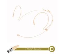 Headset Cuffie Microfono Funzionale 1Set Omnidirezionale Musica Strumenti