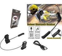 HEADSET KIT MICROFONO AURICOLARE BLUETOOTH WIRELESS ESTERNO CASCO MOTO BT9