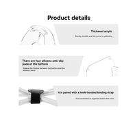 Headset Stand for Shokz Sports Earbuds Desktop Storage Stand for OpenRun Pro 2/Pro/Air/OpenSwim Pro A