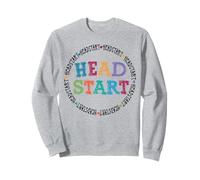 Headstart Teacher Squad Design Vintage Ultimo Ritorno a Scuola Felpa