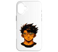 Headstrong The Face of Fire Freedom and Fury, idea regalo Custodia per iPhone 16 Plus