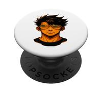 Headstrong The Face of Fire Freedom and Fury, idea regalo PopSockets PopGrip Adesivo