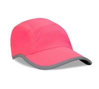 Headsweats Race - Sport Tappo Donna ha Hi Vis Reflective Berretto da Corsa, Rosa Neon, 7700 890R, Tinta Unita