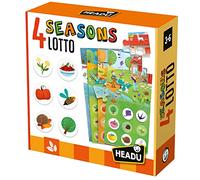 Headu 4 Seasons Lotto New Le Stagioni E Il Tempo Ciclico Mu53672 Gioco Educativo Per Bambini 3-6 Anni Made In Italy