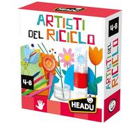 HEADU - Artisti del Riciclo NEW - Nuova Vita agli Oggetti | Giochi Educativi 4 5 6 7 8 Anni, Art&Craft Bambini, Lavoretti con Materiali di Recupero, Educazione Ambientale, Idea Regalo, Made in Italy