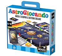 Headu- Astrogiocando Gioco Educativo, Dai 6 ai 10 Anni, Multicolore, 8.05959E+12