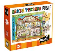 Headu Brain Trainer Puzzle Osservazione E Concentrazione It21154 Gioco Educativo Per Bambini 4-6 Anni Made In Italy
