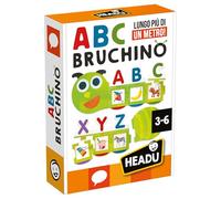 HEADU - Bruchino ABC, Autocorrettivo e Lungo più di un Metro!, Un Gioco Educativo per Bambini dai 3 ai 6 anni, Made in Italy