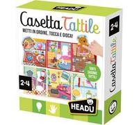 HEADU - Casetta Tattile - Metti in Ordine, Tocca e Gioca! - Un Gioco Educativo per Bambini dai 2 ai 4 Anni - Made in Italy | IT61121