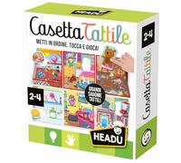 HEADU - Casetta Tattile - Metti in Ordine, Tocca e Gioca! - Un Gioco Educativo per Bambini dai 2 ai 4 Anni - Made in Italy | IT61121