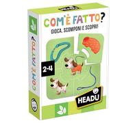 Headu Com'È Fatto Gioca Scomponi E Scopri It54921 Gioco Educativo Per Bambini 2-4 Anni Made In Italy