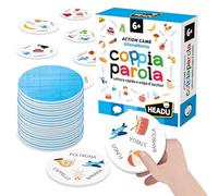 HEADU - Coppia Parola - Un gioco Di Lettura Rapida e Colpo D'Occhio | Giochi Educativi 5 6 7 8 Anni, Giochi Da Tavolo Bambini, Giochi Di Parole, Regalo Bambino 6 Anni, Regalo Bambina 7 Anni
