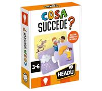 HEADU - Cosa Succede - Comprendere le Relazioni! | Giochi Educativi Bambini 3 4 5 Anni, Gioco Didattico per Sviluppare il Pensiero Logico, Regalo Bambino Regalo Bambina, Made in Italy